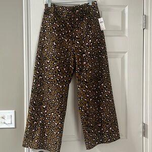 Maeve size 30 leopard print Colette pant NWT